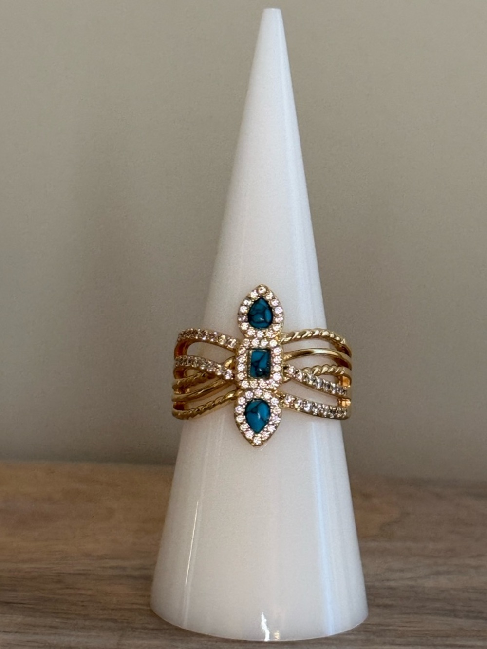 Bomb Party Outlaw Ring “Iron Lasso” Size 7. Brand New!!